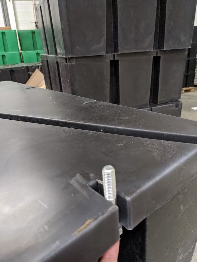 Plovák - statický modul -  zelený