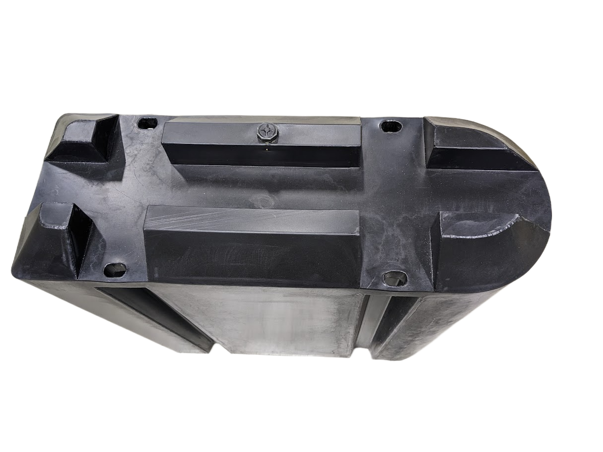 Plovák Y-bom černý 30 x 80 x 80 cm - pro profil 100 mm