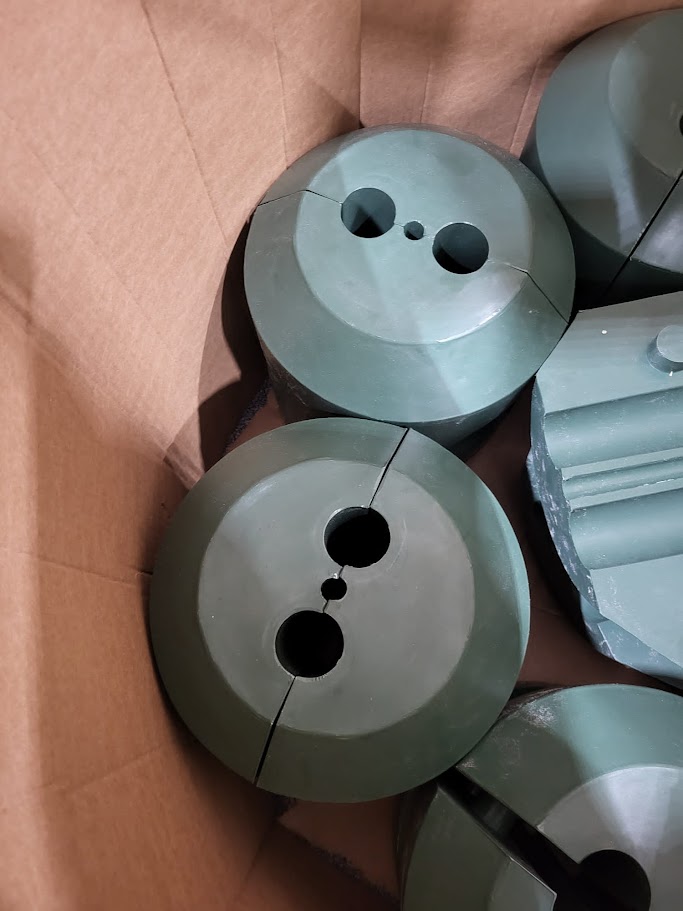 Floats for 2 or 3 pipes