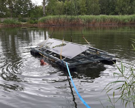 FLOAT FOR PHOTOVOLTAICS 100 CM X 50 CM X 42 CM