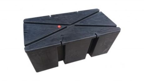 Platform float (black) 100 cm x 50 cm x 60 cm