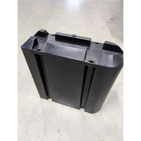 Y-bom float black 30 x 80 x 80 cm - for 100 mm profile