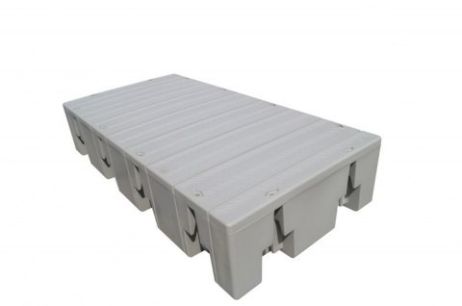 Basic module WP 907 kg series without end pieces, 1230 x 2460 mm, high board