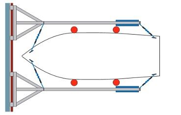 Y-boom float 60x40x61cm