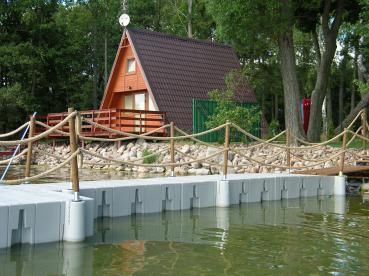 Modular dock - basic modul - 166 x 155 x 25 cm