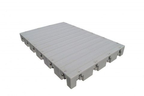 Modular low-sided platform