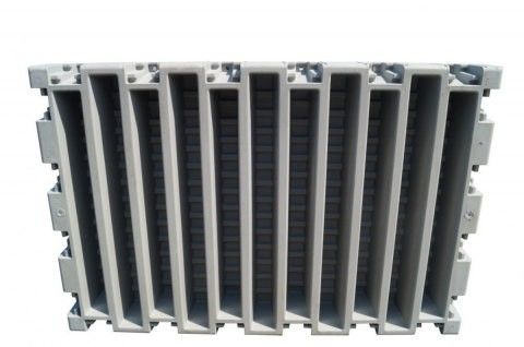 Modular dock - basic modul - 166 x 155 x 25 cm