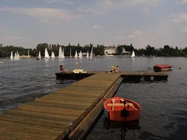 Pływak pomostowy 200l (zielony)