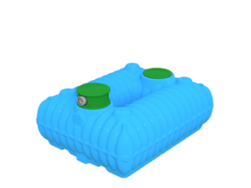 Płaski zbiornik podziemny FLAT 3000 l