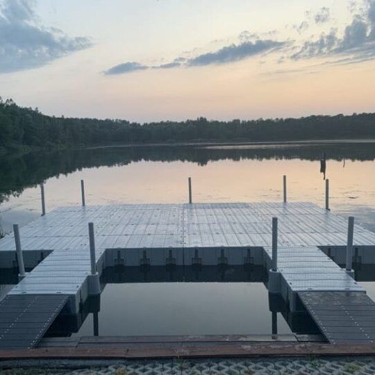 Trap do pomostu modułowego 200 x 110 cm