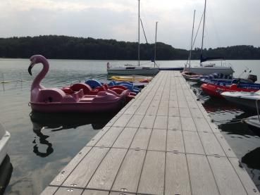 Schwimmsteg 464 x 310 cm