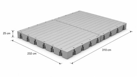 Grundmodule 310 x 232 x 25 cm