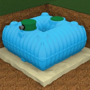 Zásobník dažďovej vody Podzemná nádrž FLAT 3000 l