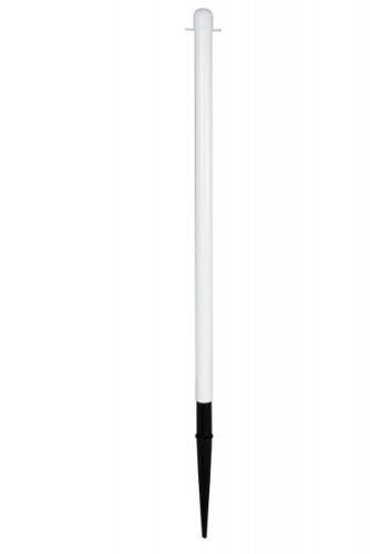 Chain Post 60 cm – White – Ground-Insert Model