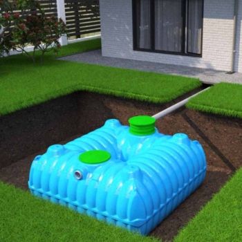 Zisterne Regenwasser Erdtank FLAT 5000 l