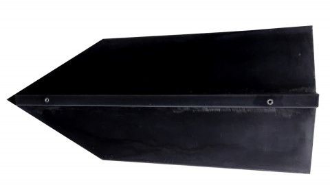 Ponton katamarán počiatočný/koncový čierny